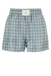 Amiri Printed Silk Shorts In Printed