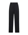 Amiri Side-pleat High-waisted Palazzo Pants In Black