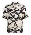 Amiri Floral-print Short-sleeved Shirt In White