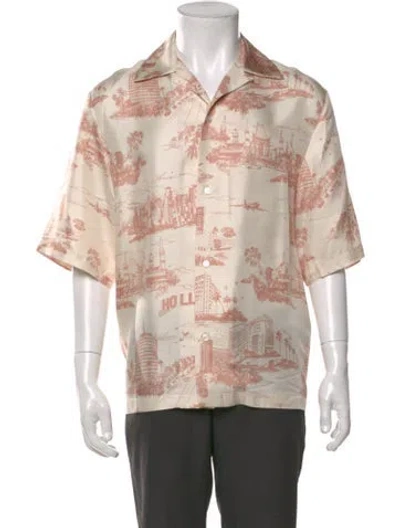 Pre-owned Amiri Silk Printed Shirt In Neutral