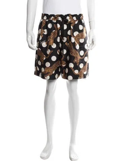 Pre-owned Amiri Silk Shorts In Black