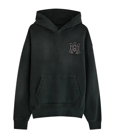 Amiri Simple Cotton Sweatshirt In Black