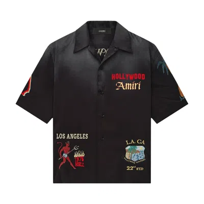 Pre-owned Amiri Sinners Camp Shirt 'black' | Men's Size S