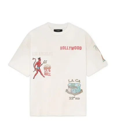 Amiri Sinners Oversized Tee In White
