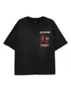 Amiri Mens Black Crystal-embellished Sinners Cotton-jersey T-shirt Xl In Black