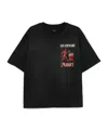 Amiri Mens Black Crystal-embellished Sinners Cotton-jersey T-shirt Xl In Black