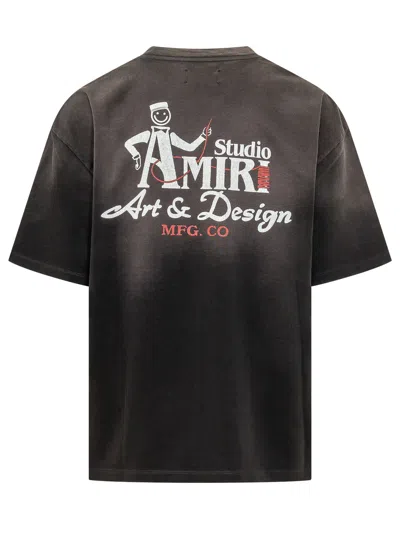 Amiri Skate Tee Edition In Black