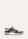 Amiri Skel Top Low Sneakers In Black