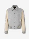 Amiri Contrasting-sleeve Bomber Jacket