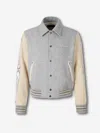 Amiri Contrasting-sleeve Bomber Jacket