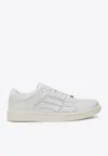Amiri Skel Top Low Sneakers With Sleek Design In White