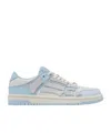 Amiri Blue & White Two-tone Skel Top Low Sneakers In White