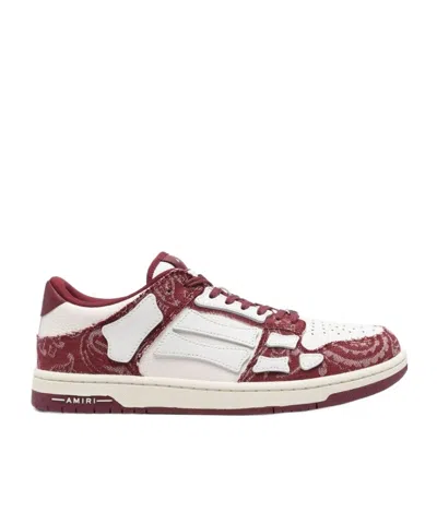 Amiri Skel Low-cut Casual Shoes In White
