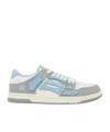 Amiri Varsity Skel Top Low Sneakers Ocean Sky