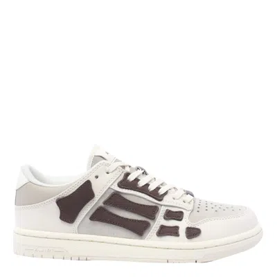 Amiri Skel Low Top Sneakers In White