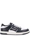 Amiri Contemporary Black Sneakers With Elevated Midsole