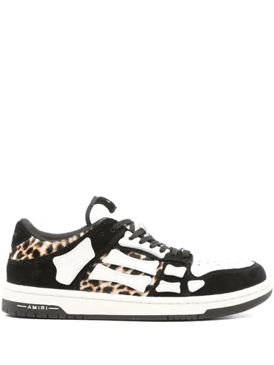 Amiri Skel Sneakers In 001 Black