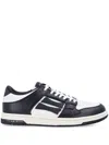 Amiri Contemporary Black Sneakers With Elevated Midsole In Black