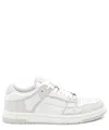 Amiri Low Top Sneakers Contrast Panels In Grey