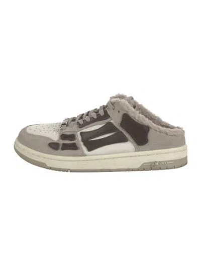 Pre-owned Amiri Skel Sneakers In Neutral