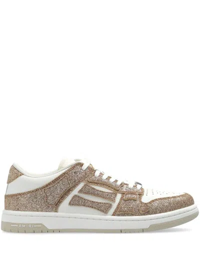 AMIRI SKEL TOP GLITTER SNEAKERS