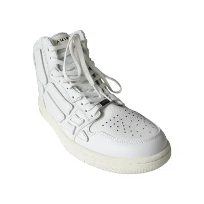 Amiri Skel Top Hi Leather Sneaker White