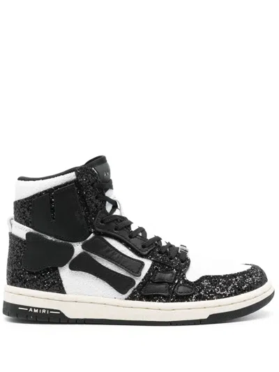 Amiri Skel Top-high Sneakers In Black