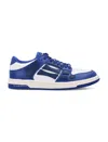 Amiri Low-top Leather Sneakers With Perforated Upper