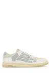 Amiri 'skel Top' Grey Low Top Sneakers With Logo Patch On The Tongue And Logo Lettering On The Heel