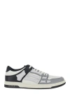 Amiri Multicolor Two-tone Skel Top Low Sneakers In Grey