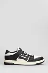 Amiri Contemporary Black Sneakers With Elevated Midsole In Black
