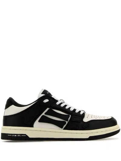 Amiri Skel-top Low Sneakers In Black