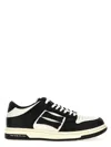 Amiri Mens Black Skel Top Bandana-print Leather Low-top Trainers In Multi