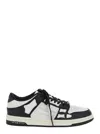 Amiri Skel Colour-block Leather Sneakers In Multicolor