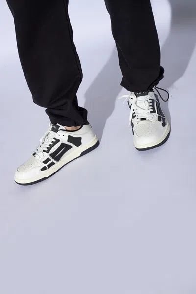 Amiri ‘skel Top Low' Sneakers In White