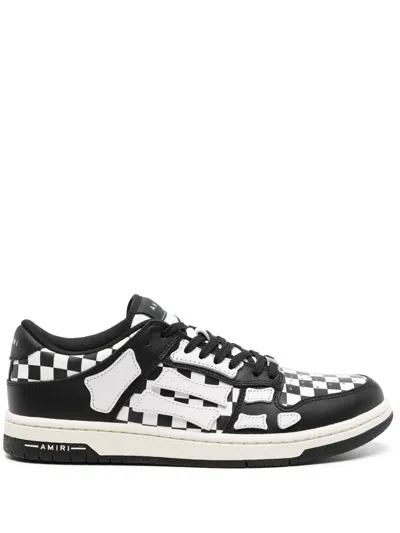 Amiri Skel Top Low-top Sneakers In Black