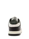 Amiri Multicolor Leather And Fabric Bandana Denim Skel Sneakers