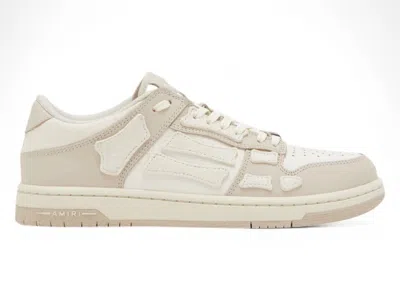 Pre-owned Amiri Skel Top Low (women's) Sneakers In Alabaster