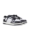 Amiri Skel Top Sneakers In Black