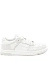 Amiri Low Top Sneakers Contrast Panels In White