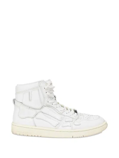 Pre-owned Amiri Skel Top Sneakers In White