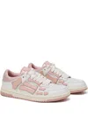 Amiri Skeleton-embellished Trainers In Pink