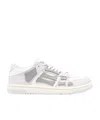 Amiri Skel Colorblock Low-top Sneakers In White