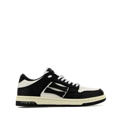 Amiri Skel-top Low Sneakers In Black