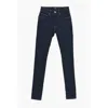 Amiri Skinny Denims With Visible Stitching And Back Logo Patch 13c