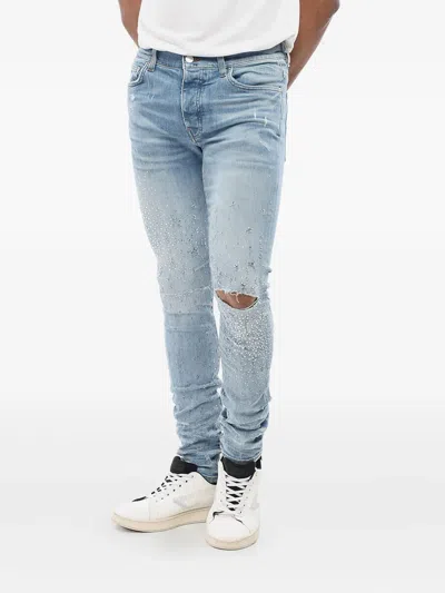 Amiri Skinny-fit Jeans In Blue