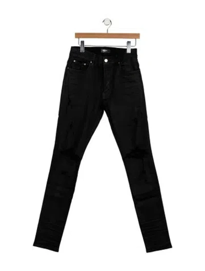 Pre-owned Amiri Skinny Jeans In Black