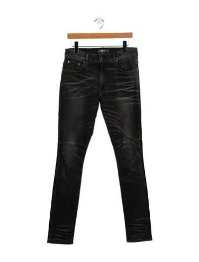 Pre-owned Amiri Skinny Jeans In Black