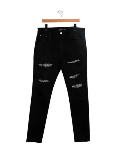 Pre-owned Amiri Skinny Jeans In Black