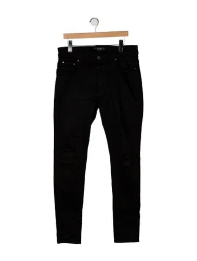 Pre-owned Amiri Skinny Jeans In Black